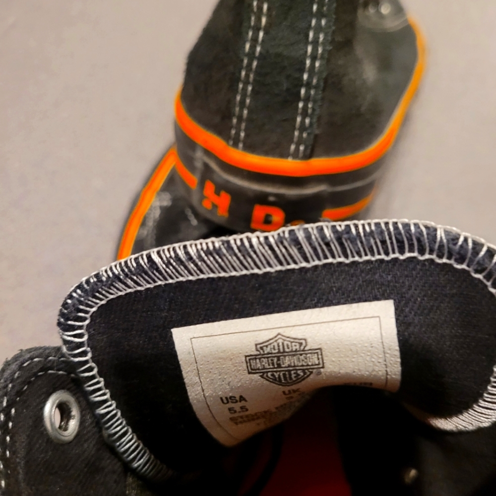 Harley Davidson Converse-Style Tennis